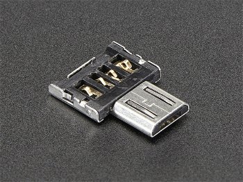 Adaptor Tiny OTG - USB Micro la USB, Adafruit