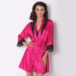 Compleu Saten 2164 Fucsia M