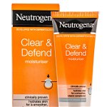Neutrogena Crema hidratanta de fata fara ulei 50 ml Clear&Defend, Neutrogena