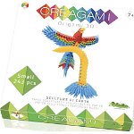 Origami 3D Creagami - Papagal, 243 piese, Roldc