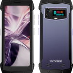 Telefon mobil Doogee S Mini Purple, 4G, 4.5 QHD, 15 GB Ram (8GB + 7GB), 256GB ROM, G99, Android 13, 3000mAh, Dual SIM, Doogee