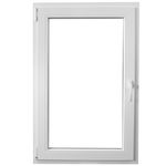 Fereastra PVC, 5 camere, alb, 56 x 86 cm 