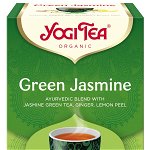 Ceai bio Verde cu iasomie 17 ,Yogi Tea , 30.6g