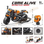 Cuburi - Motocicleta pullback 2in1, 