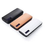 Baterie Externa Premium, 30000 Mah, 3 intrari Usb,Display, Lanterna, Fast Charging, 