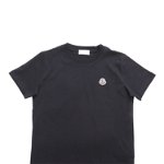 Moncler Basic T-shirt Black, Moncler