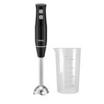 Blender cu cana Rosberg R51112ISB, 400W, 700ml, 2 viteze, Atasament din otel, Negru, Rosberg