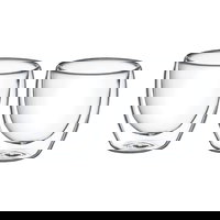 Set 2 pahare 250ml, termorezistente, sticla, AMBITION Mia