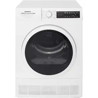 Uscator de rufe Daewoo DDR-VC8B, Condensare, 8 kg, Clasa B, Anti-Crease, Alb