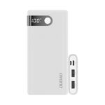 10000 mAh 2x USB / USB tip C / micro USB 2 A cu ecran LED alb (K9Pro-01), Dudao