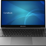 Laptop Microtech Corebook CB15B (Procesor Intel® Core™ i7-1065G7 (8M Cache, up to 3.90 GHz) 15.6" FHD, 16GB, 1TB SSD, Intel® Iris Plus Graphics, Win 11 Pro, Gri)