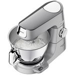 Robot de bucatarie Titanium Chef Baker KVC85.004SI, 1200 W, 5 litri, inox, KENWOOD