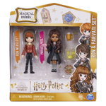 HARRY POTTER WIZARDING WORLD MAGICAL MINIS SET 2 FIGURINE RON SI PARVATI, Harry Potter