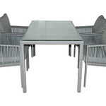 Set mobilier de gradina, Jumilla, Otto 4, Gri deschis