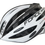 Casca Force Road Pro alb/negru S-M (54-58 cm)