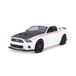 Masinuta Maisto Special Edition 2014 Ford Mustang Street Racer 1:24 Alb, Maisto