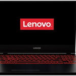 Laptop Gaming Lenovo Legion Y7000 cu procesor Intel® Core i5-9300H pana la 4.10 GHz, 15.6", Full HD, IPS, 8GB, 512GB SSD M.2, NVIDIA GeForce GTX 1650 4GB GDDR5, Free DOS, Black
