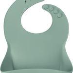 Baveta Basic Bib Minikoioi, 100% Premium Silicone – River Green, Minikoioi