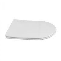 Capac WC, Fluminia, Minerva, SoftClose, Quick Release, alb, 