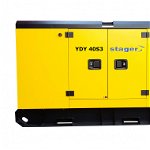 YDY40S3 Generator insonorizat diesel trifazat 33kW 53A, 1500rpm, Stager