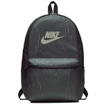 Ghiozdan rucsac Nike verde inchis cu buzunar frontal, dimensiune 50 cm, Nike