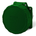 Priza incastrata\n16A 3P 3h 20-25V 40-50V 400Hz 55X55MM terminal cu surub, Scame