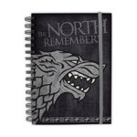 Notebook cu sina Game of Thrones Stark