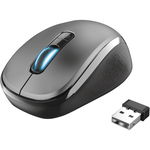 Mouse trust yvi dual mode, bluetooth + wireless, black