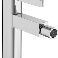 Baterie bideu Hansgrohe Finoris, ventil push-open, crom - 76200000, Hansgrohe