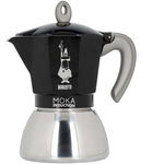 Espressor pt aragaz Moka Pot Bialetti Moka Induction 6tz Negru