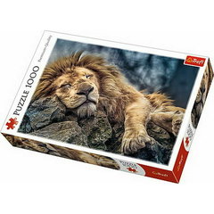 Puzzle Trefl din 1000 de piese - Leu adormit