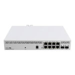 Switch Mikrotik, Cloud Smart CSS610-8P-2S+IN, 8x Porturi Gigabit RJ45 POE AT/AF, 2x Porturi SFP+, SwOS, MikroTik
