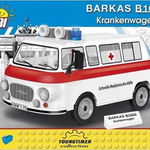 Cobi Youngtimer Barkas B1000 Krankenwagen (24595), Cobi