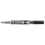 Marker pentru tabla Pilot Vboard Master S 1.3 mm varf rotund negru, Pilot