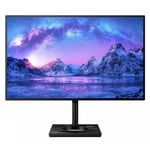 Monitor Philips Lcd C Line Cu Andocare Usb-c, 27" (68,47 Cm), 3840 X 2160 (4k Uhd), Ips, Sistem W-led, Antireflex, Mega Infinity Dcr, Stabilizator Imagine, Negru, KlaussTech