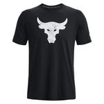 Tricou cu decolteu rotund pentru fitness Rock Brahma, Under Armour