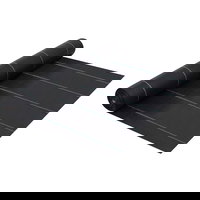 Membrană antiburuieni & antirădăcini, negru, 1x25 m, PP