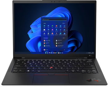 Laptop Lenovo ThinkPad X1 Carbon Gen 11 cu procesor Intel® Core™ i7-1370P pana la 5.2 GHz, 14", 2.8K, OLED, 64GB, 2TB SSD, Intel® Iris® Xe Graphics, Windows 11 Pro, Black, 3y Courier or Carry-in