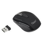 Mouse wireless Quer Optic Black