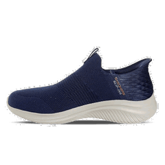 Skechers, Pantofi sport Slip-Ins de plasa tricotata Ultra Flex 3.0, Bleumarin, 40 Skechers, Pantofi sport Slip-Ins de plasa tricotata Ultra Flex 3.0, Bleumarin, 40