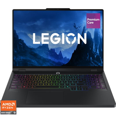 Laptop Lenovo Legion Pro 5 16ADR10 AMD Ryzen 7 8745HX 40.6Cm 16Inch WQXGA 32 GB DDR5-SDRAM 1 TB SSD NVIDIA GeForce RTX 5060 Wi-Fi 6 (802.11ax) NoOS Black