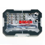 Bosch screwdriver bit / ratchet set 26 pieces - 2607017322