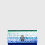 Geantă Kurt Geiger Party Eagle Clutch 512786999 Blue/Pal C, Kurt Geiger