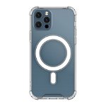Husa de protectie, Clear Magnetic Case MagSafe, iPhone 12/12 Pro, Transparent, OEM