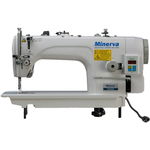 Masina De Cusut Industriala Liniara M8700HD 3500 Imp/Min 400W Alb, Minerva