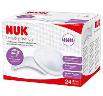 Tampoane protectie pentru san Ultra Dry Comfort, 24 buc, Nuk