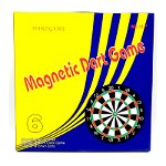 Joc Darts magnetic, 41 x 1.2 cm, 6 sageti, panou 20 de puncte, General
