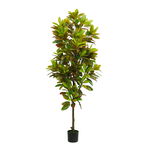 Planta artificiala, Croton cu ghiveci, D4252, 190cm, 