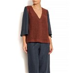 Bluza bicolora din lana, ATU Body Couture