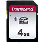 SDC300S SDHC, 4GB, Clasa 10, Transcend